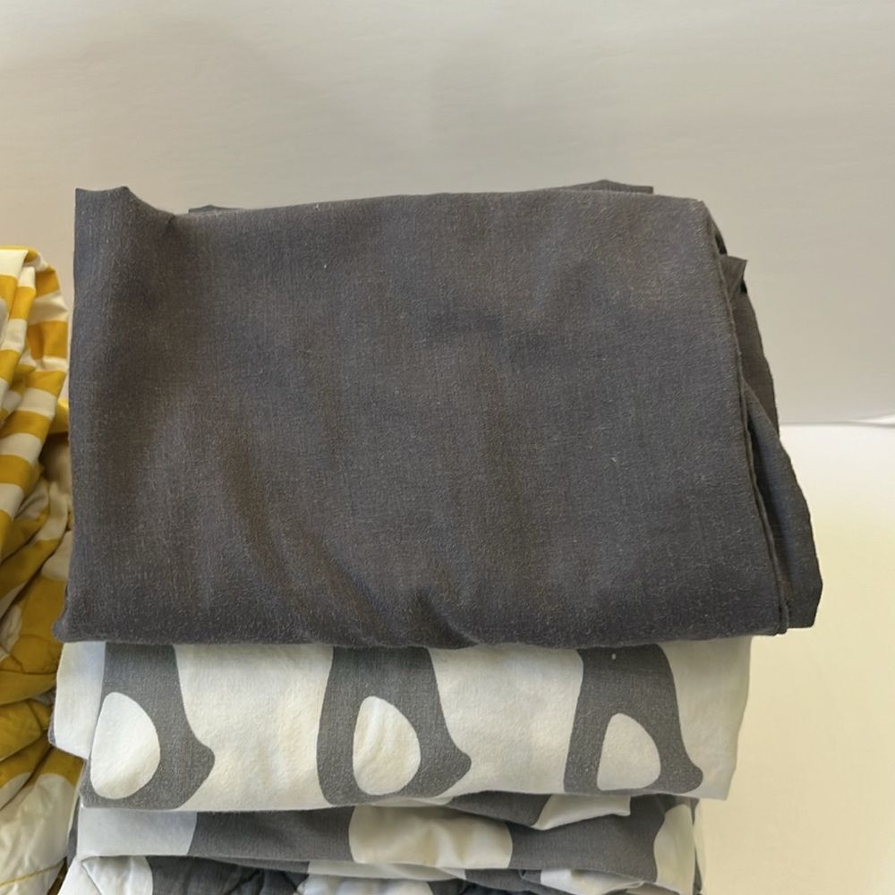 The Land Of Nod- Pottery Barn Not A Peep Crib Bedding sets x2 - Picture 6 of 13